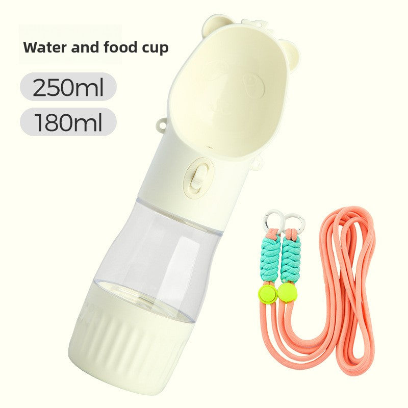 Portable Pet Walking Water cup with Strap