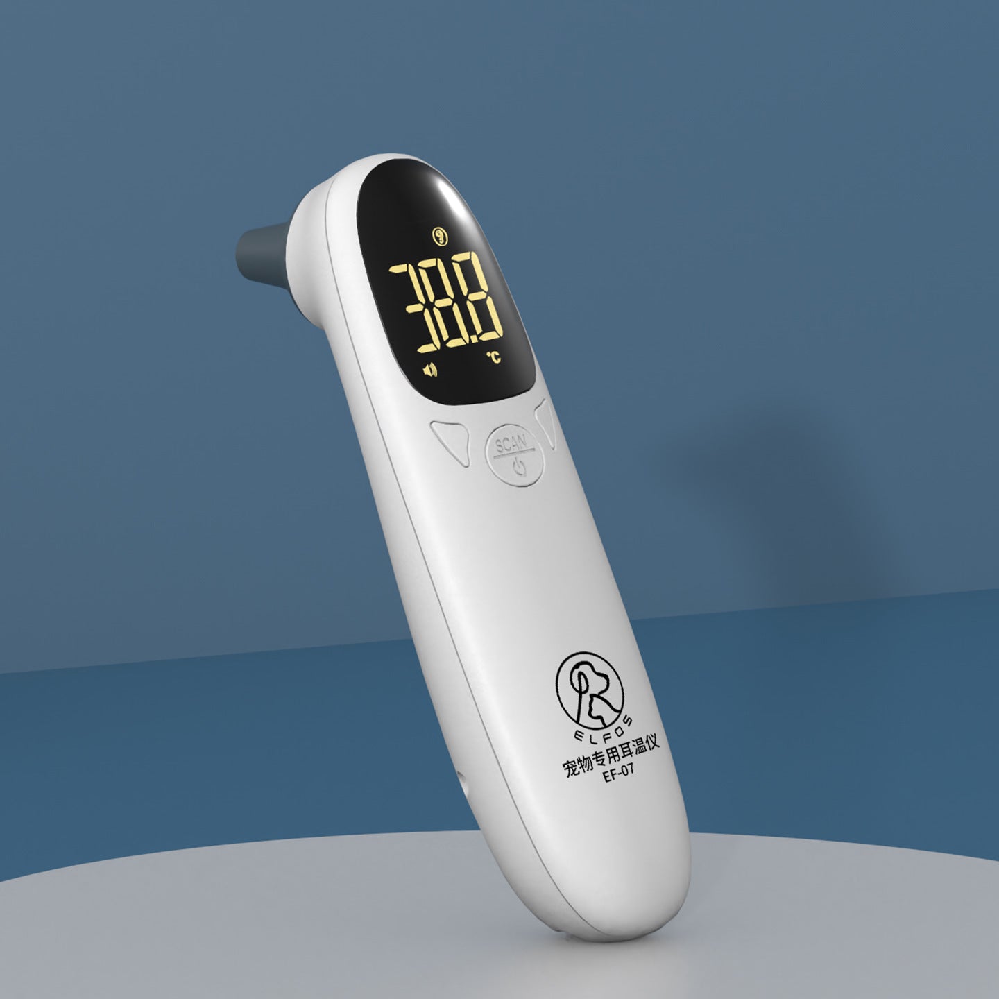 Animal temperature measurement instrument