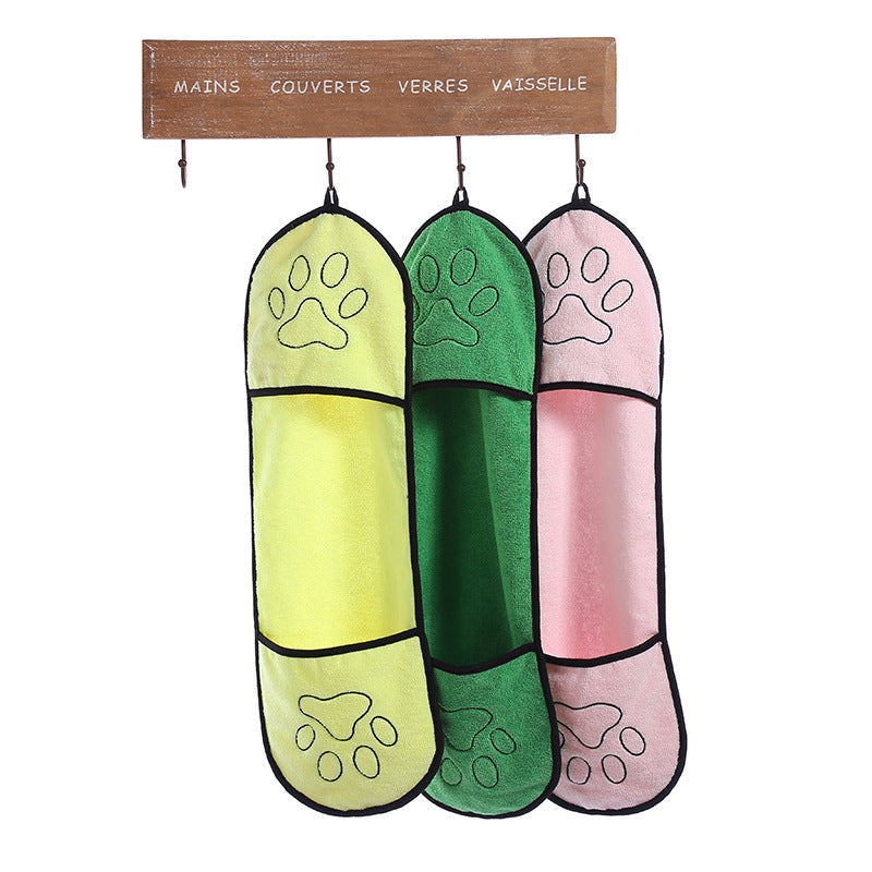 Microfiber Pet Drying Glove Towel
