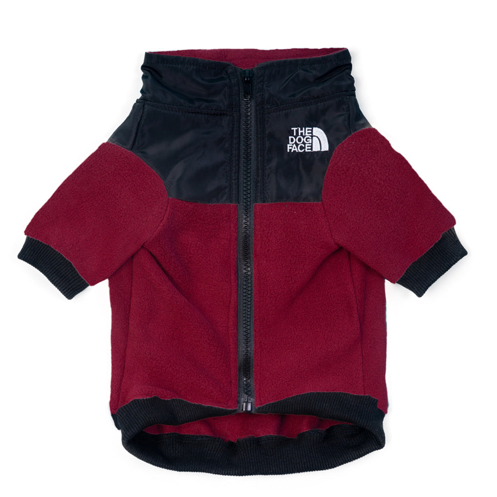 Fleece Pet Jacket for Small and Medium Dogs