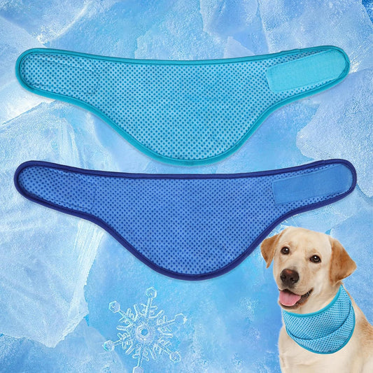 Dog cooling scarf
