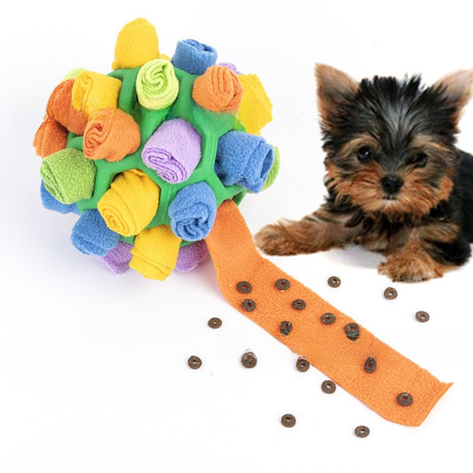 Dog Sniffing Puzzle Ball Toy