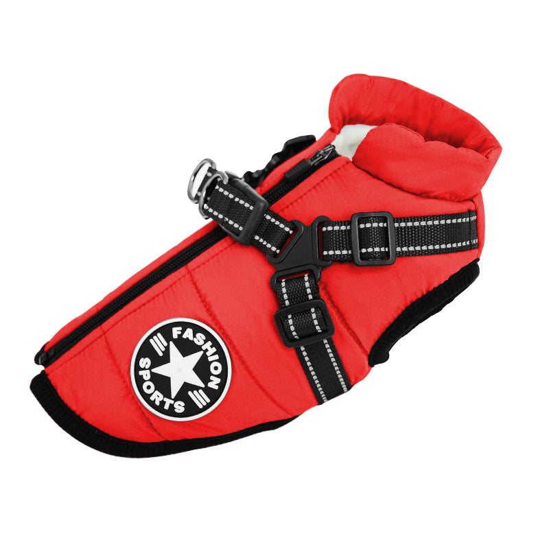 Warm and cold-proof pet clothes