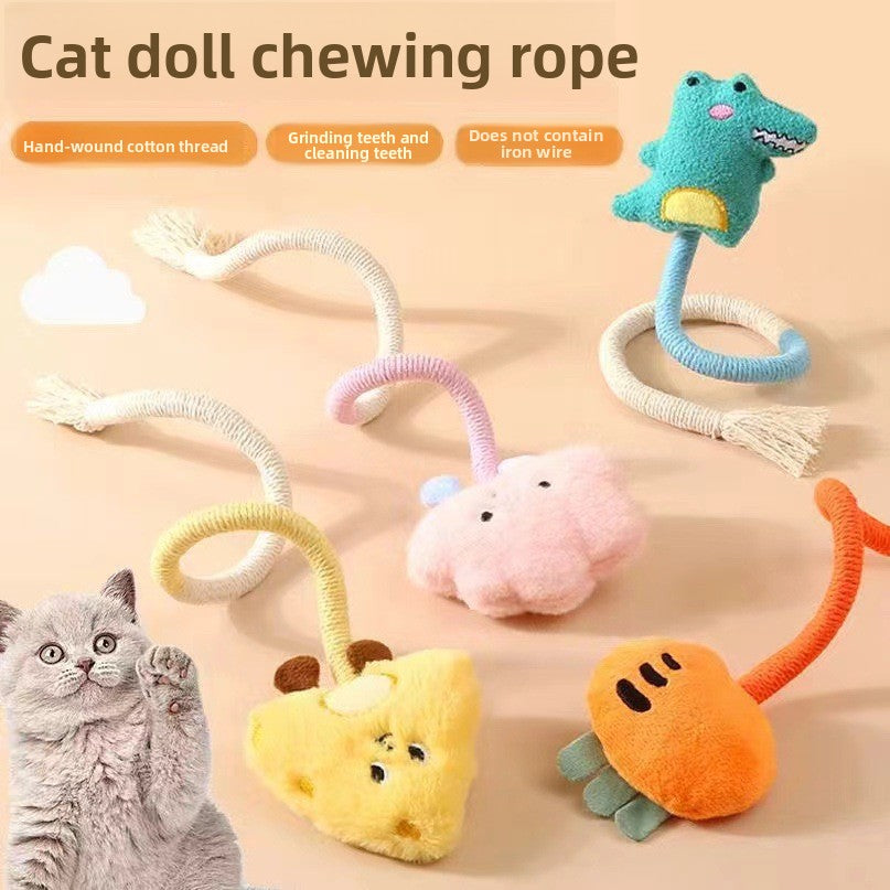 Cat Chewing Toy with Catnip