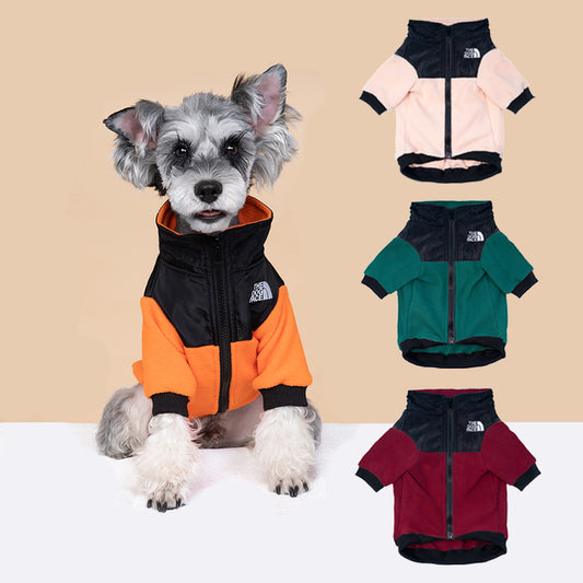 Fleece Pet Jacket for Small and Medium Dogs
