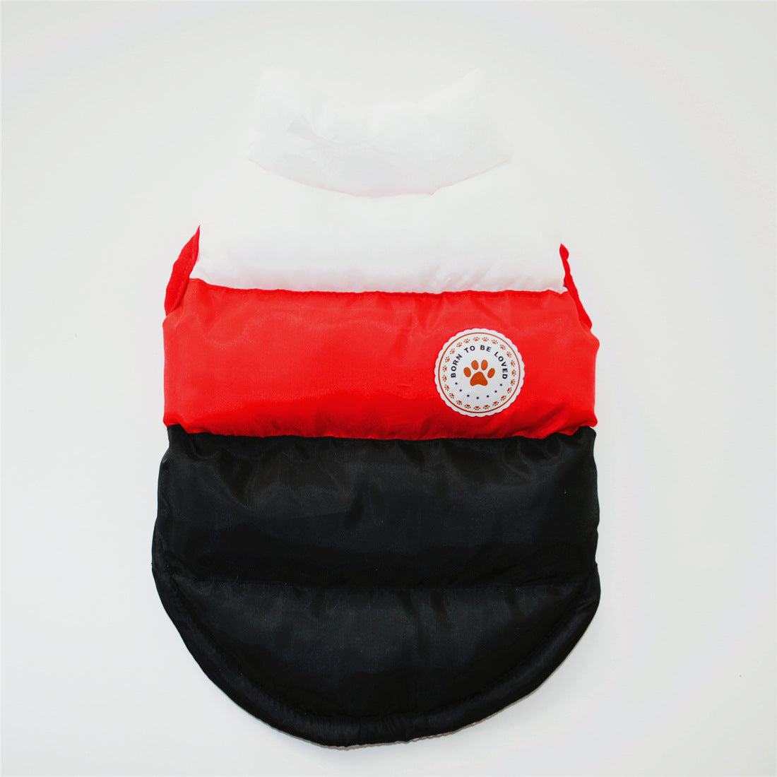 Dog multi-color cotton coat