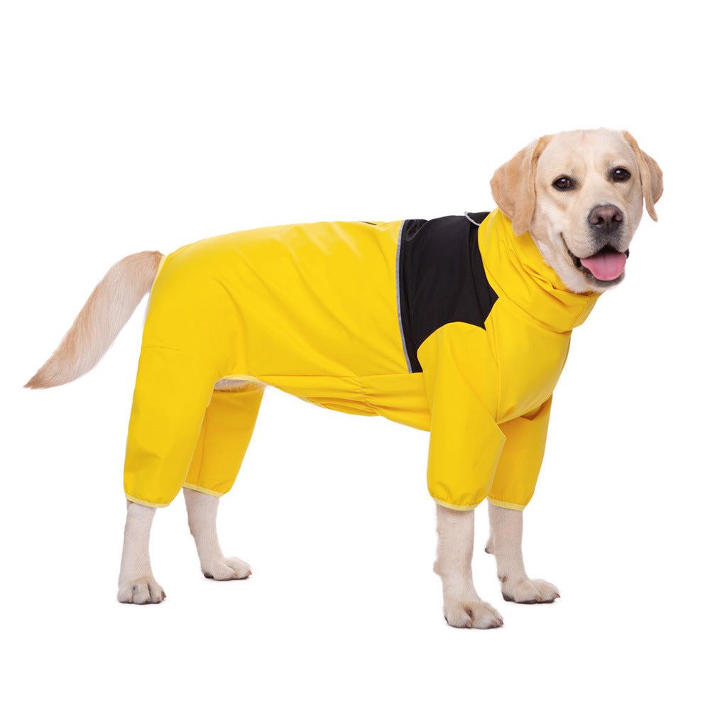 Pet dog raincoats and windbreakers