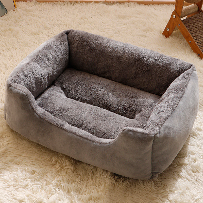 Flannel Pet Bed for Dogs and Cats