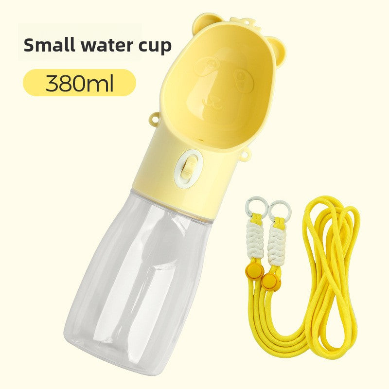 Portable Pet Walking Water cup with Strap
