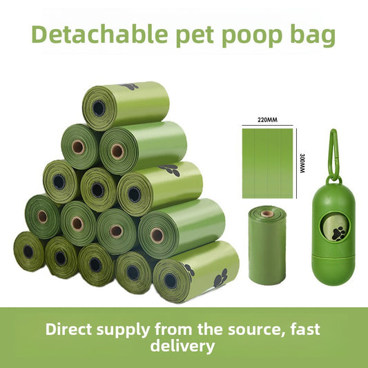 Biodegradable pet waste collection bag