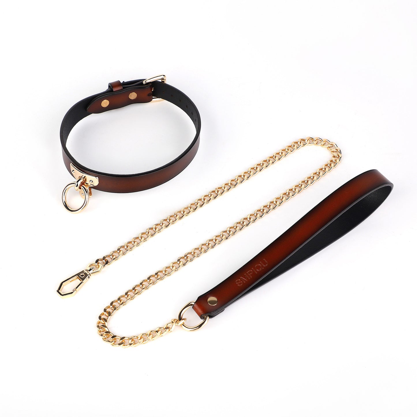 Adjustable Leather K9 Collar