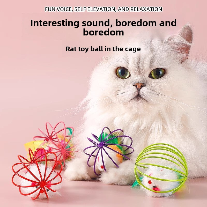 Cat toy balls, cat teasing sticks