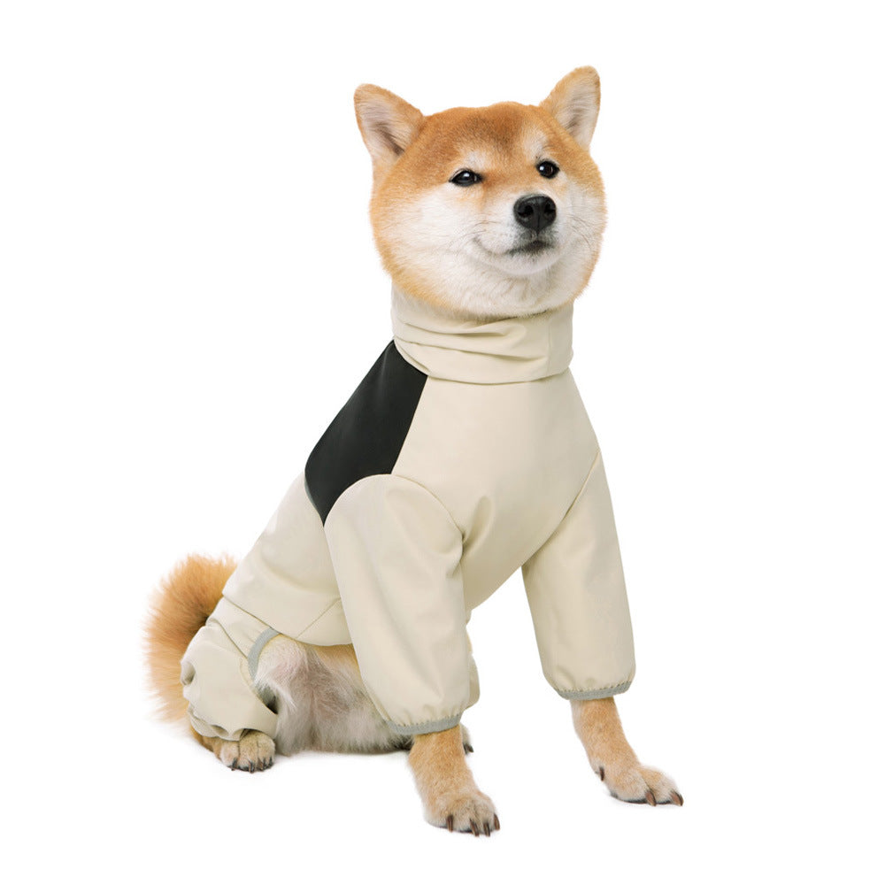 Pet dog raincoats and windbreakers