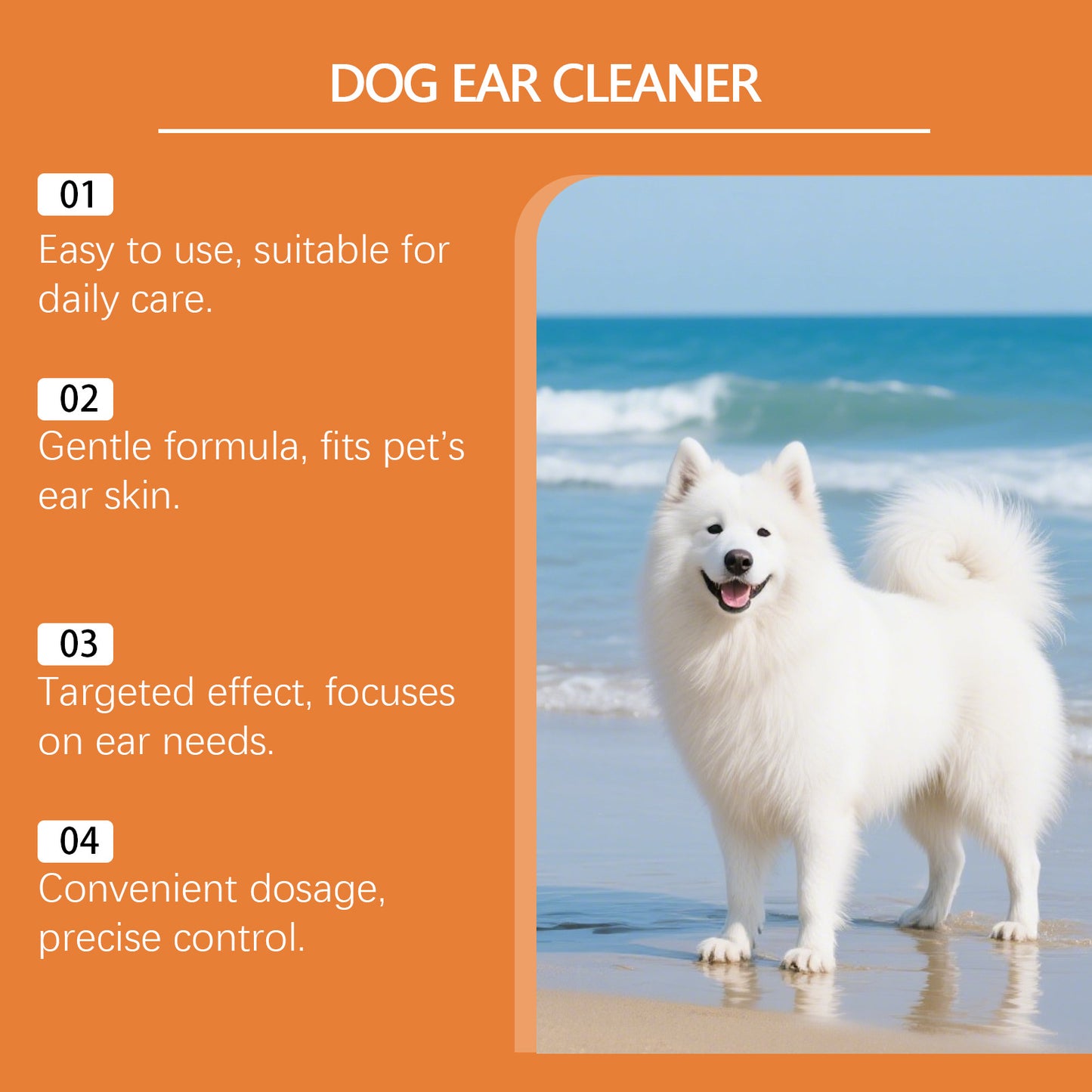 Dog ear cleaning solution