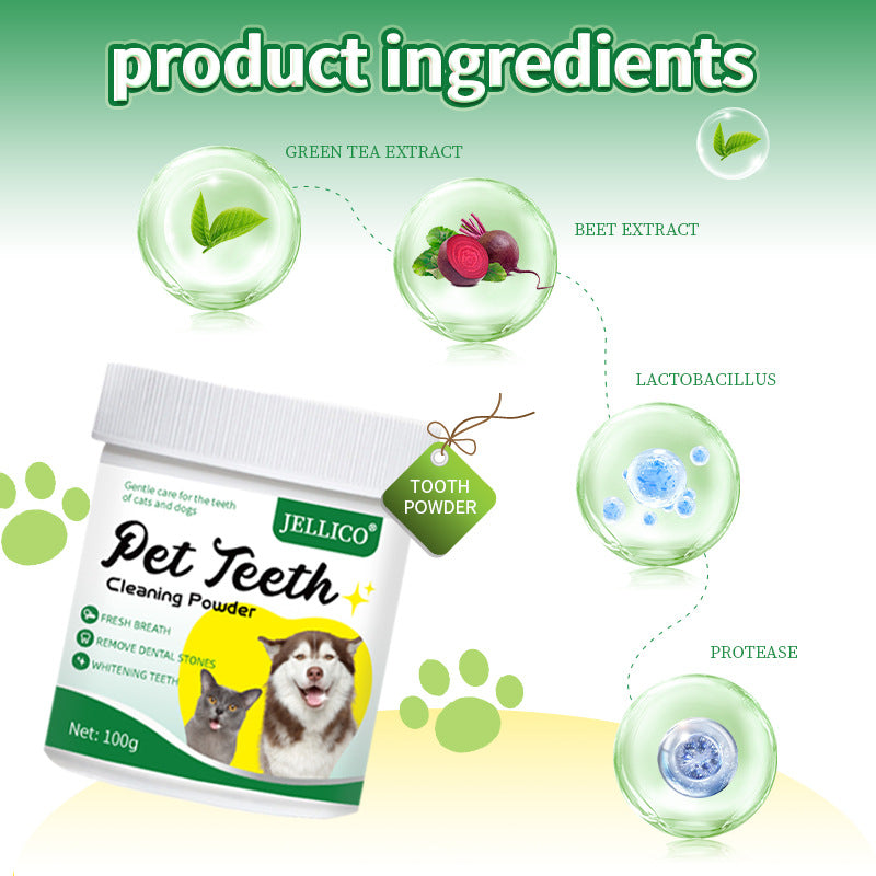 Pet Tooth Cleaning Powder