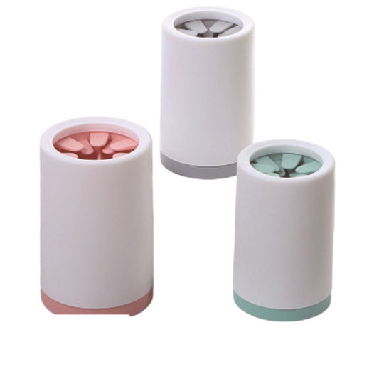 Paw cleaning foot scrubber