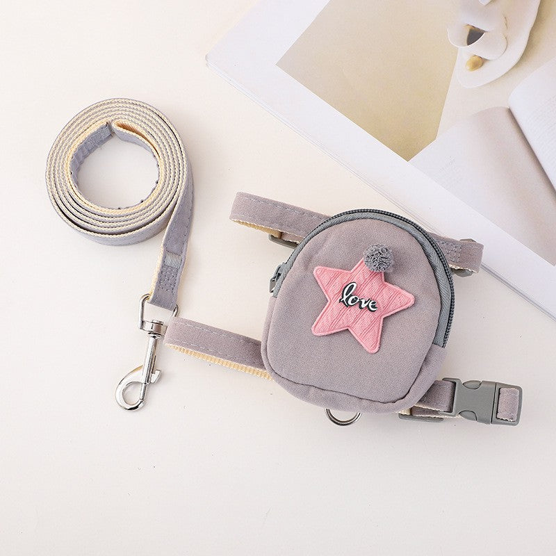 Adjustable Pet Harness Leash