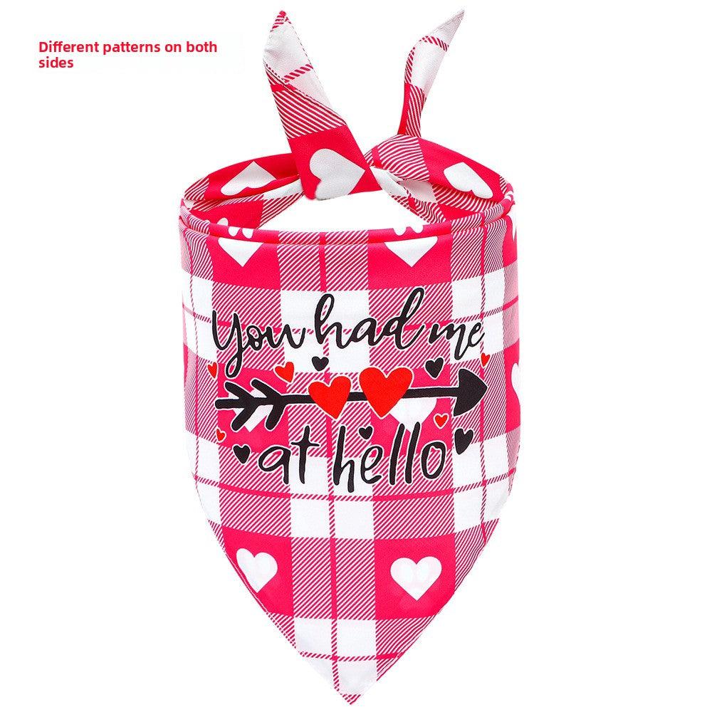 Dog bibs/pet triangular bibs