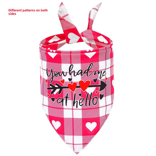 Dog bibs/pet triangular bibs