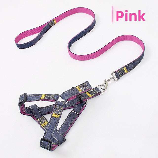 chest and back pet dog leash l