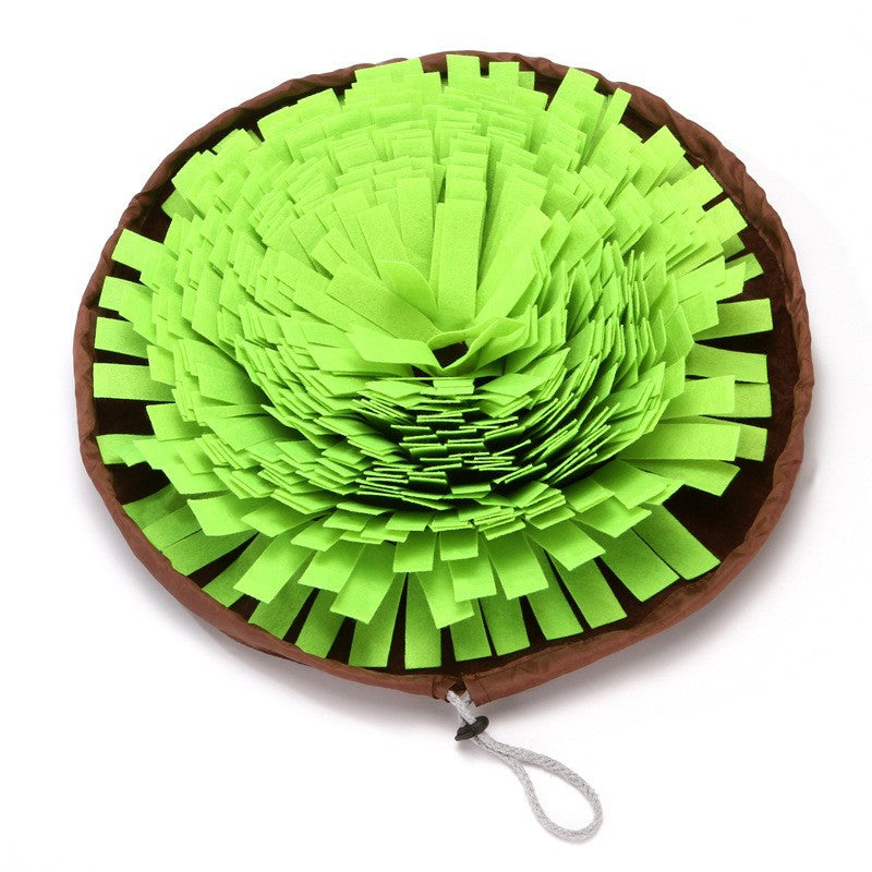 New felt sniffing pad pet toy