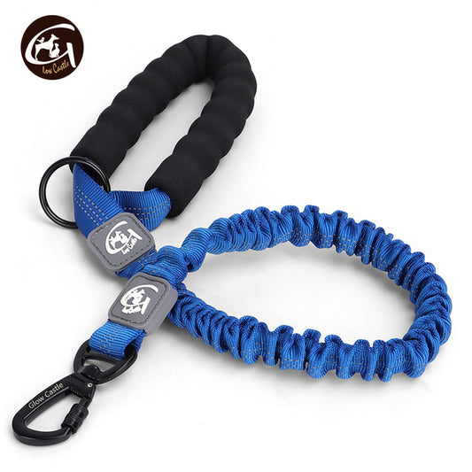 Stretchable towing rope, elastic towing rope