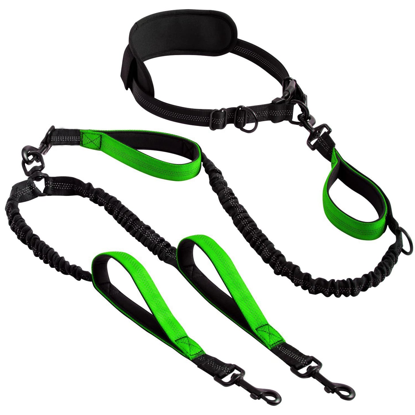 Dual Head Retractable Dog Leash
