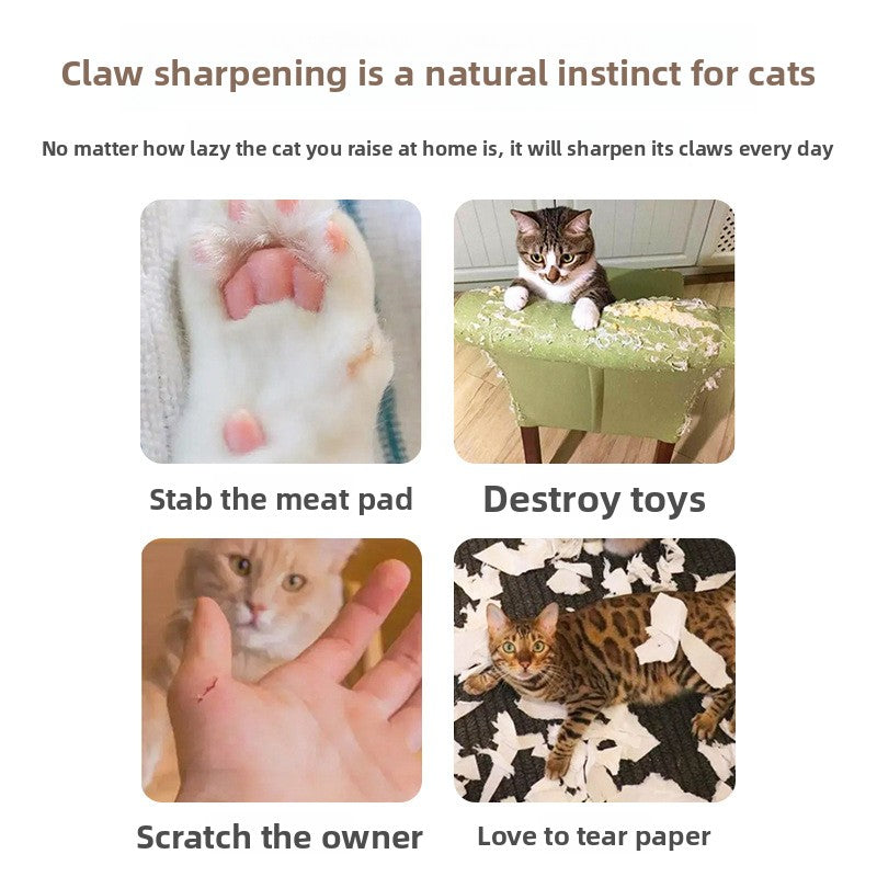 Cat Head Organ Thickened Corrugated Paper Cat Scratching Board