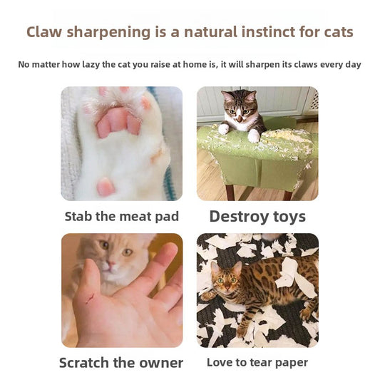 Cat Head Organ Thickened Corrugated Paper Cat Scratching Board