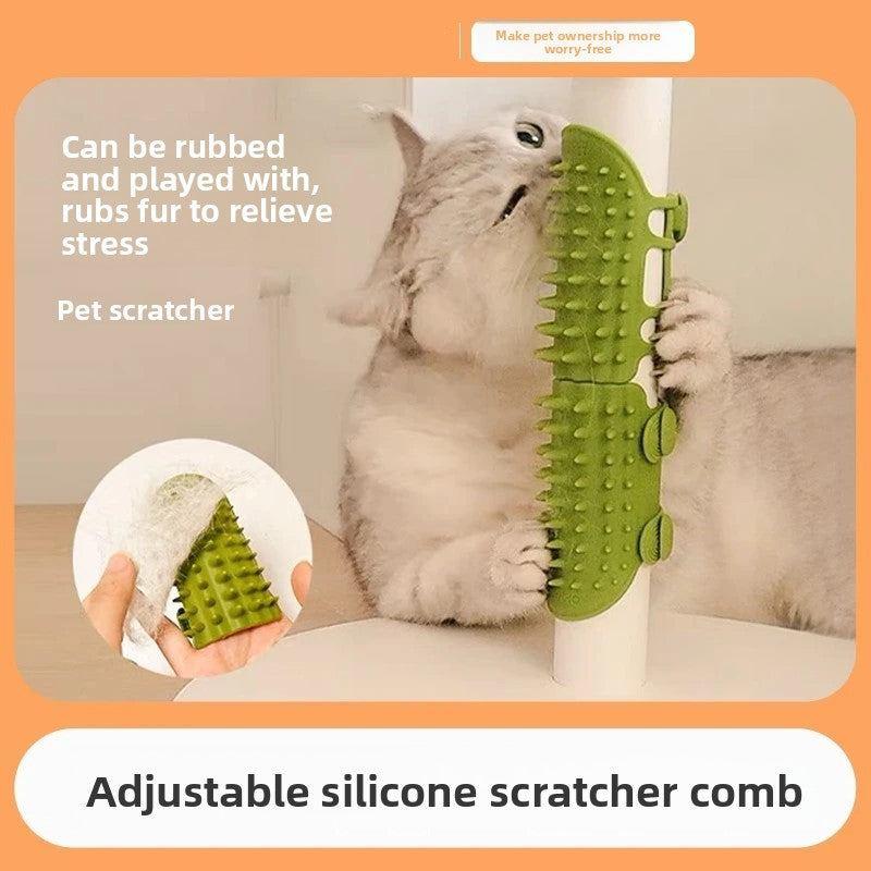 Silicone Cat Scratching Toy