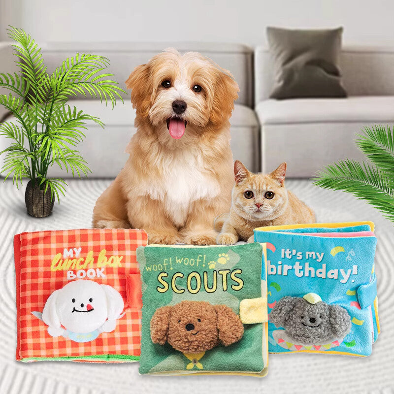 Pet toy book