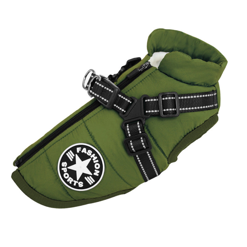 Warm and cold-proof pet clothes