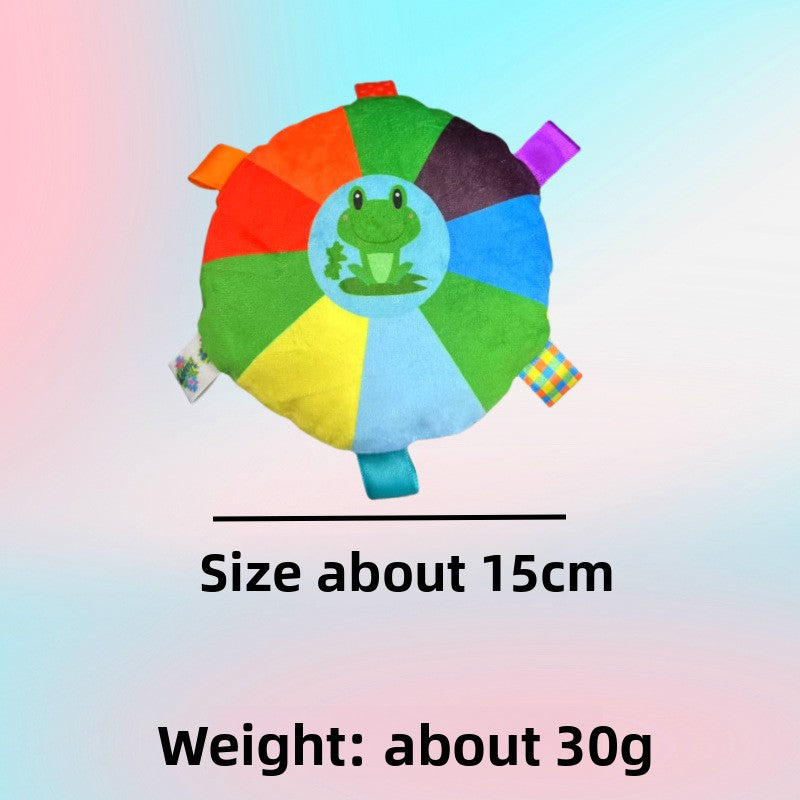 Dog Plush Sound Frisbee Toy