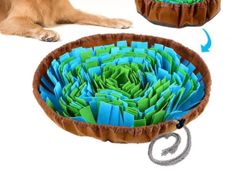 Pet slow food olfactory pad