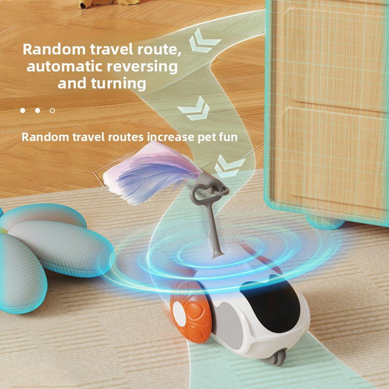 Remote Control Cat Teasing Toy Car