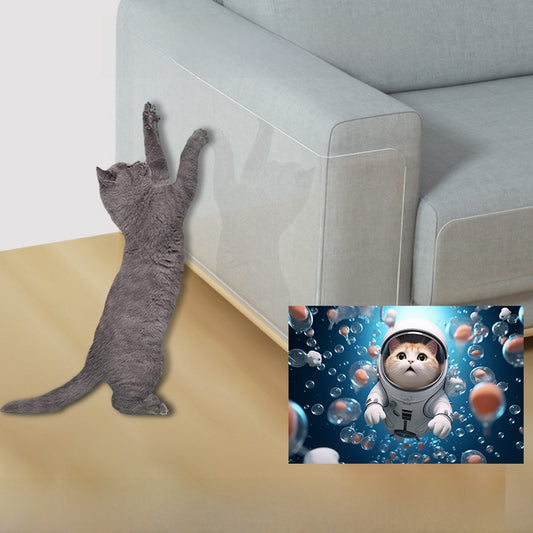 Wear-resistant PVC Self-adhesive Furniture Protective Sticker for Cat Scratching