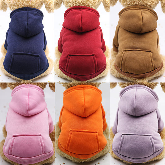 Pet Hooded Sweatshirt with Pockets