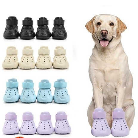 Breathable Lightweight EVA Pet Clogs with Anti-Slip Sole