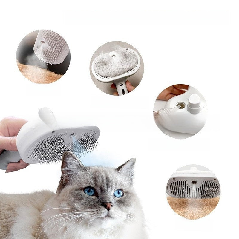 Pet hairbrush