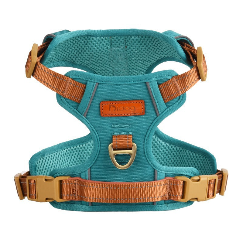 Pet chest and back harness