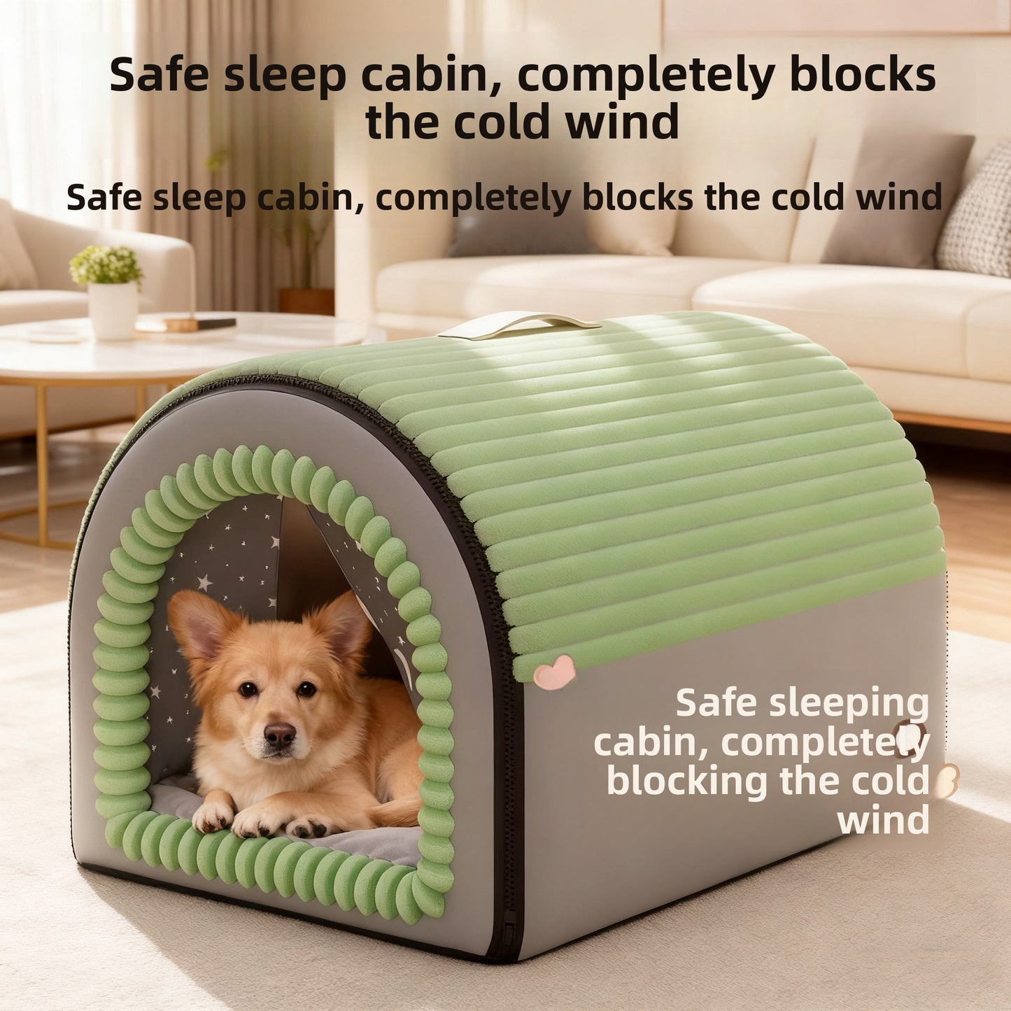 Removable Washable Pet Bed