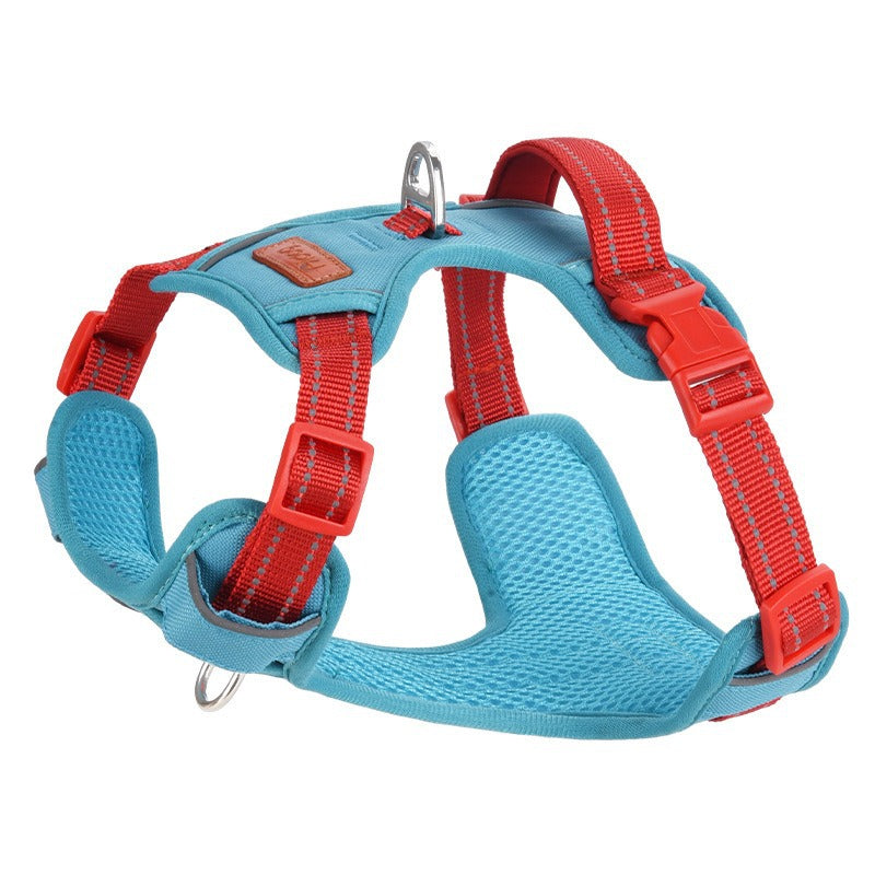 Pet chest and back harness