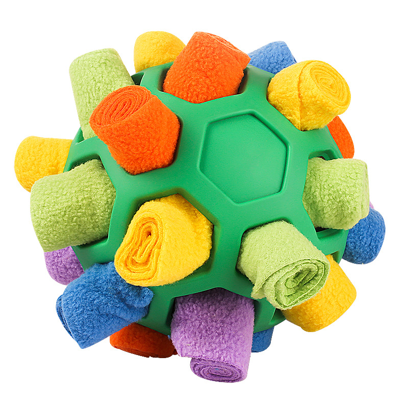 Multifunctional rubber ball
