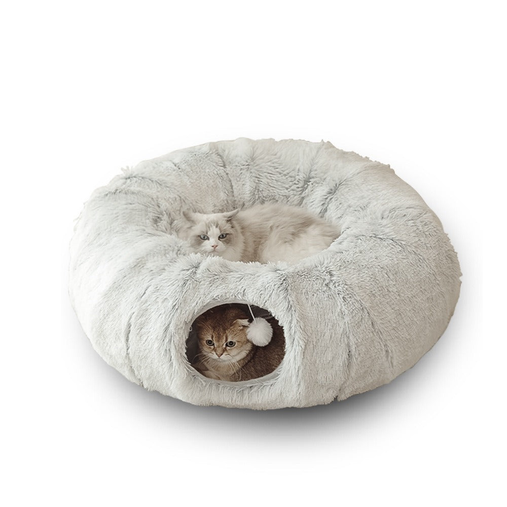 Cat Tunnel Plush cat bed