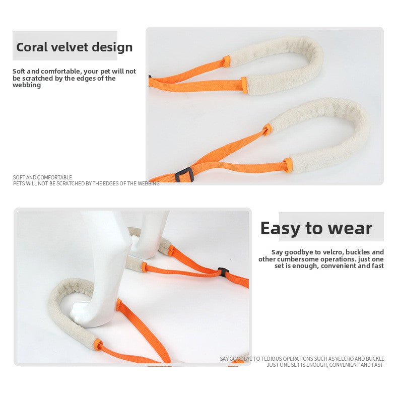 Adjustable Dog Rehabilitation Belt for Disabled and Elderly Pets