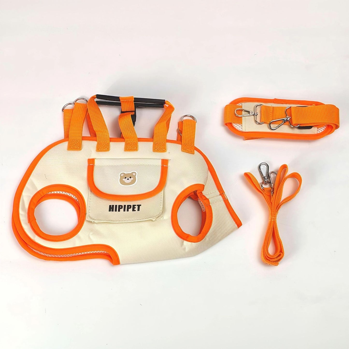 Pet traction backpack