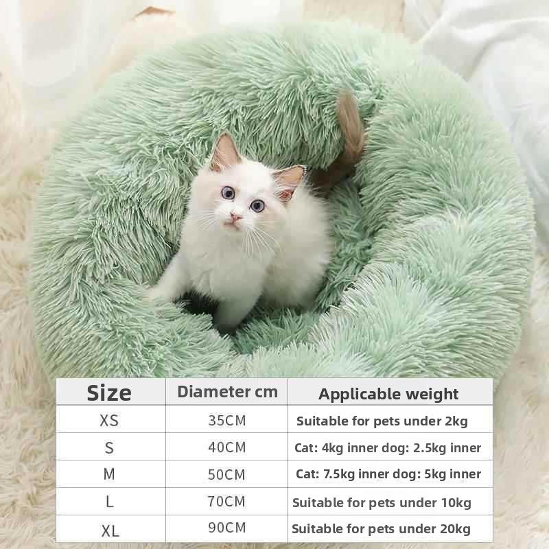 Plush pet nest