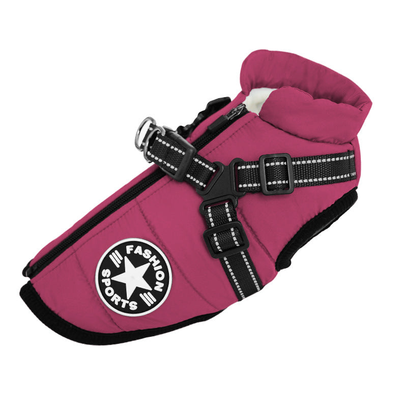 Warm and cold-proof pet clothes