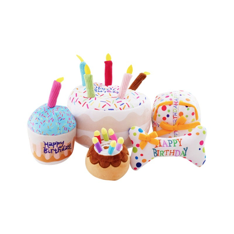 Pet Fun Birthday Cake Toy