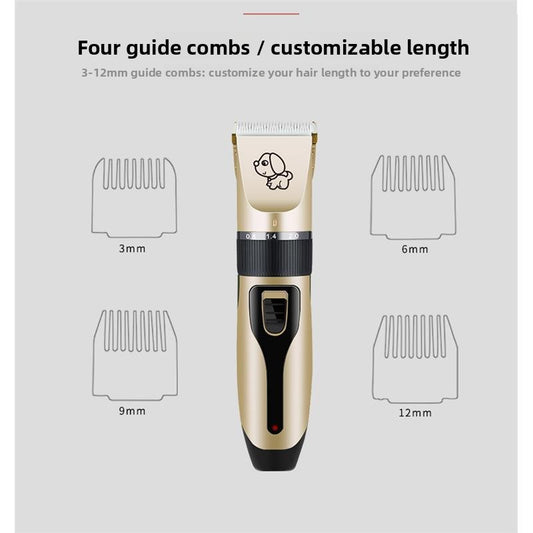 Rechargeable Cat Dog Hair Trimmer Electric Pet Clipper Cut